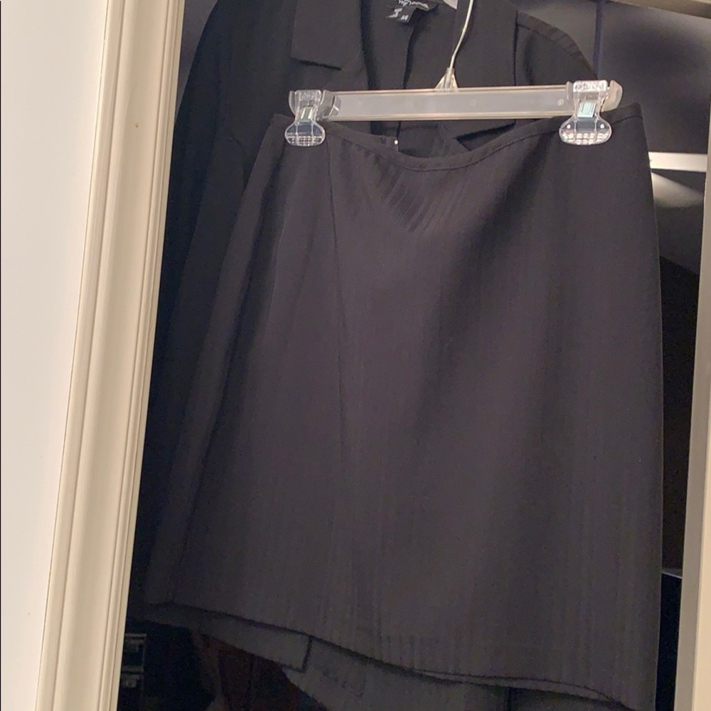 2piece mini skirt with blazer